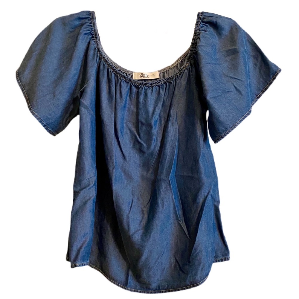 Glam Tencil “off the shoulder” Top